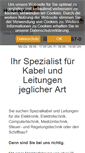 Mobile Screenshot of helektra.de